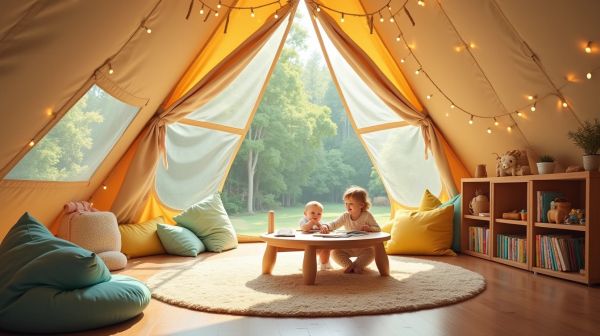 Pourquoi choisir Le Monde du Tipi pour l’espace de jeu de votre enfant ?