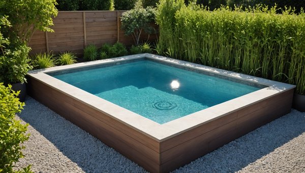 Les piscines coques 10m² : idéales pour optimiser votre espace